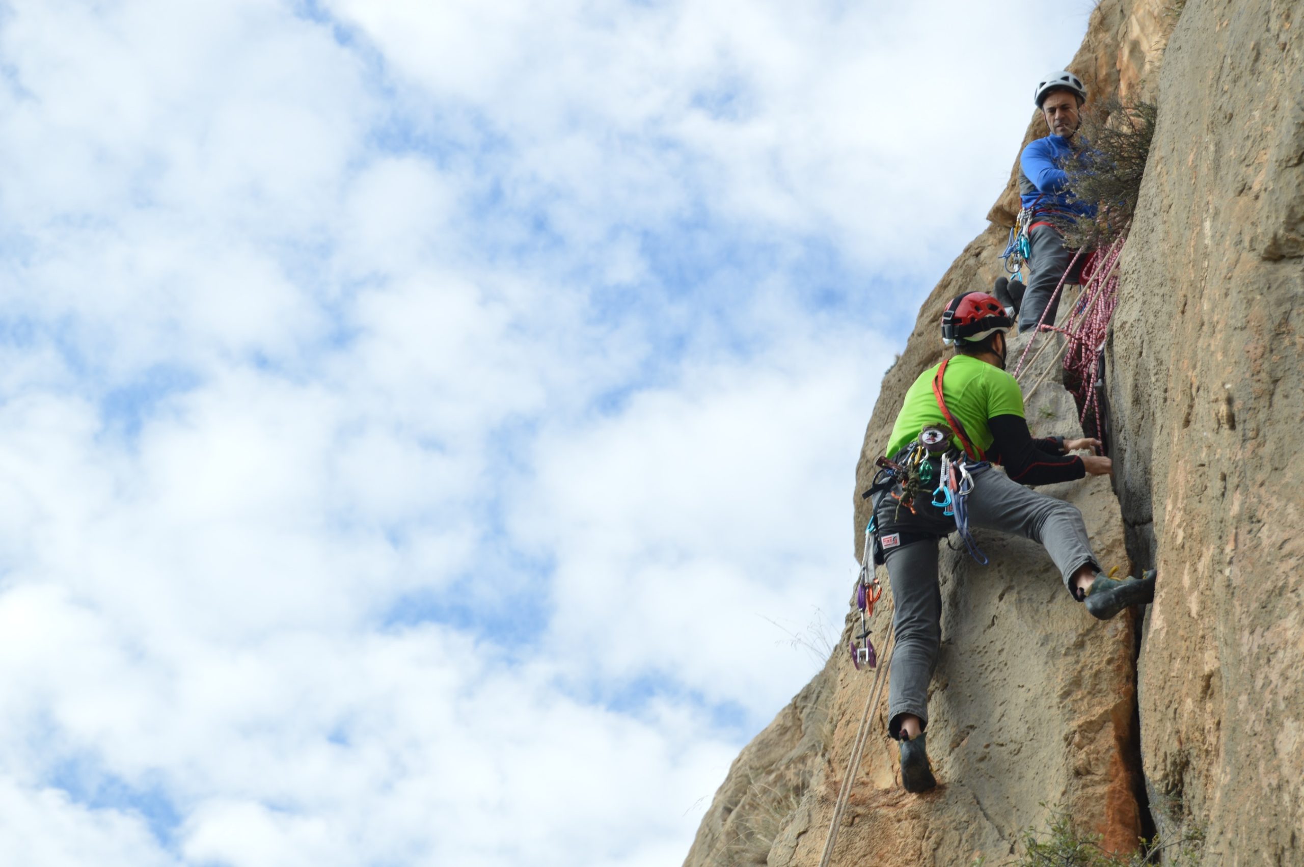cooperativa eléctrica albatera escalada motaña